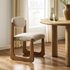 Lira Performance Fabric Dining Chair 0