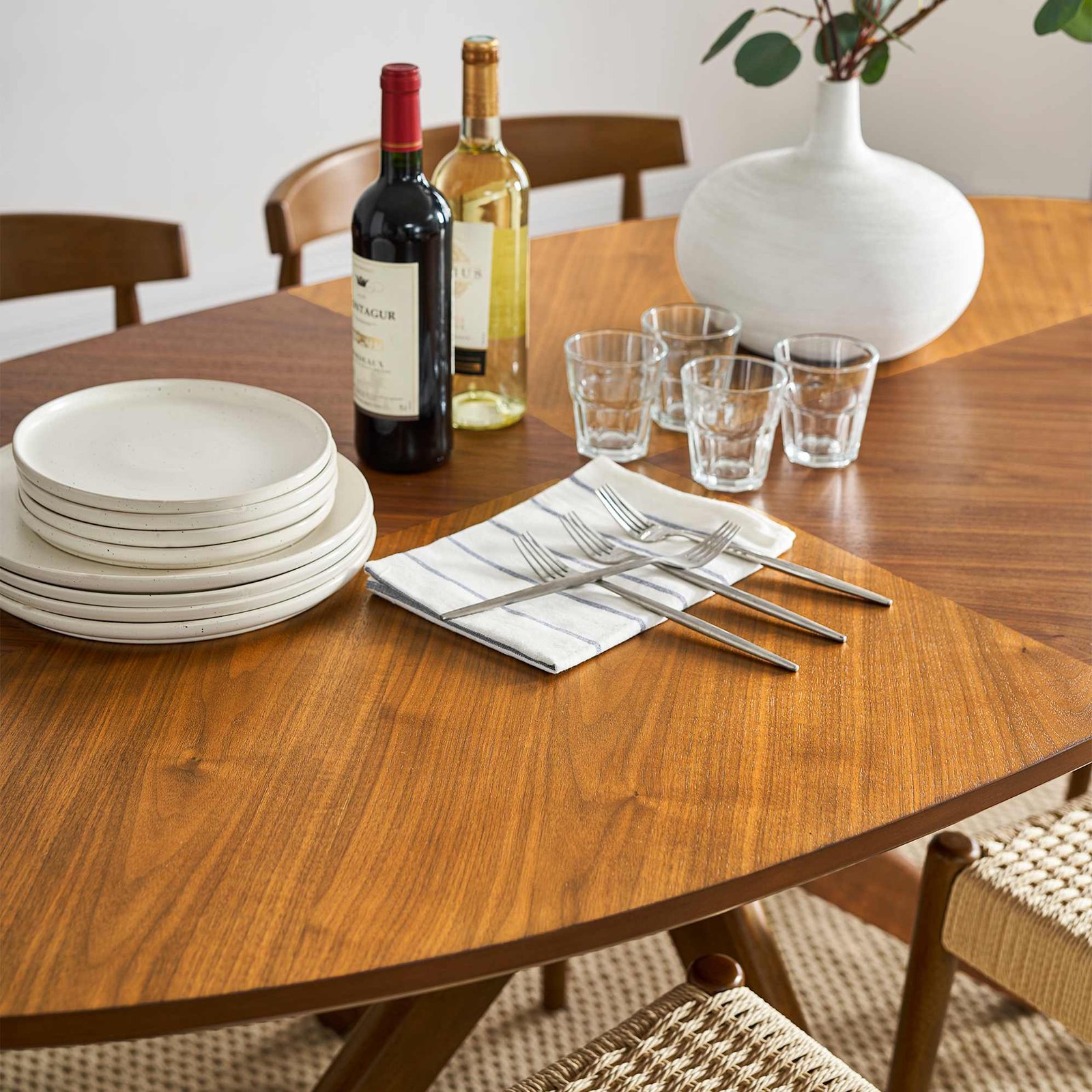Brighton Oval Dining Table 4