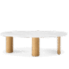 Lavine Marble Coffee Table 0