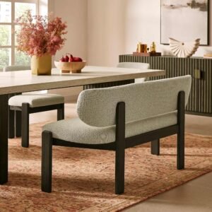 Oslo Performance Bouclé Bench 0