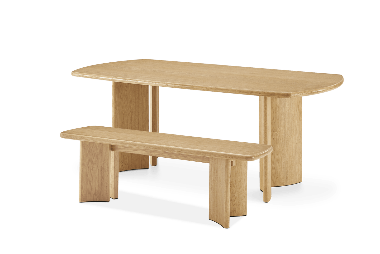Posey Dining Table with Bench Set 1